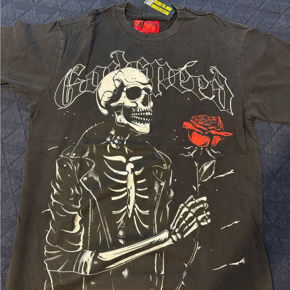 Godspeed Black T-Shirt MESSAGE FOR CHEAPER Brand New With Tags Medium